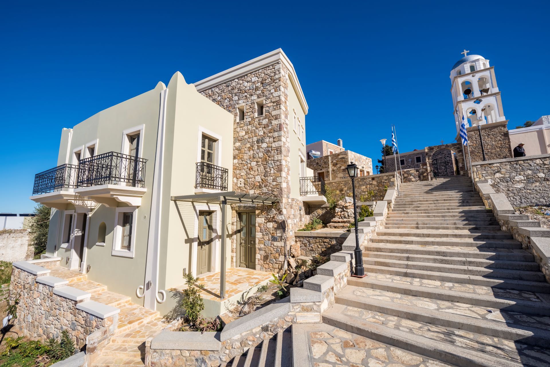 
Kos rooms from outside