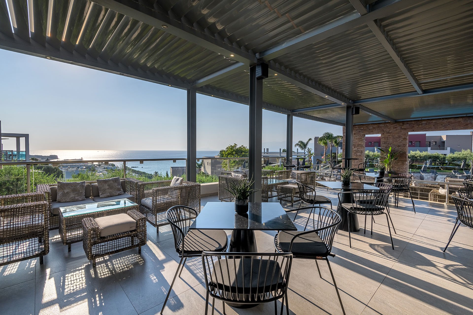 
Main bar tables and chairs
