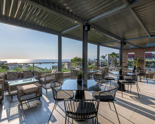 Main bar tables and chairs
