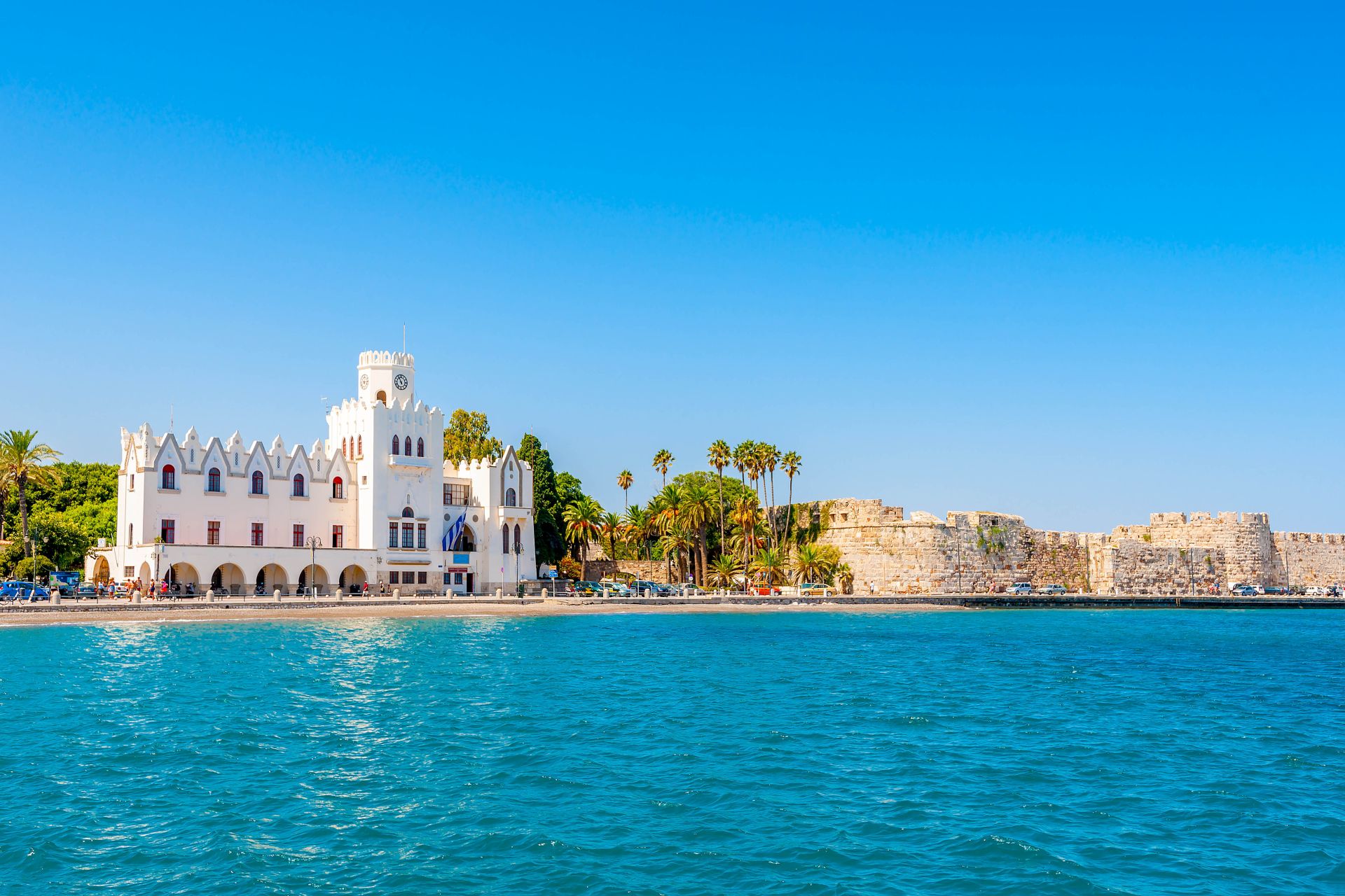 
Hotel view from the sea