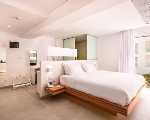 Double bed room view