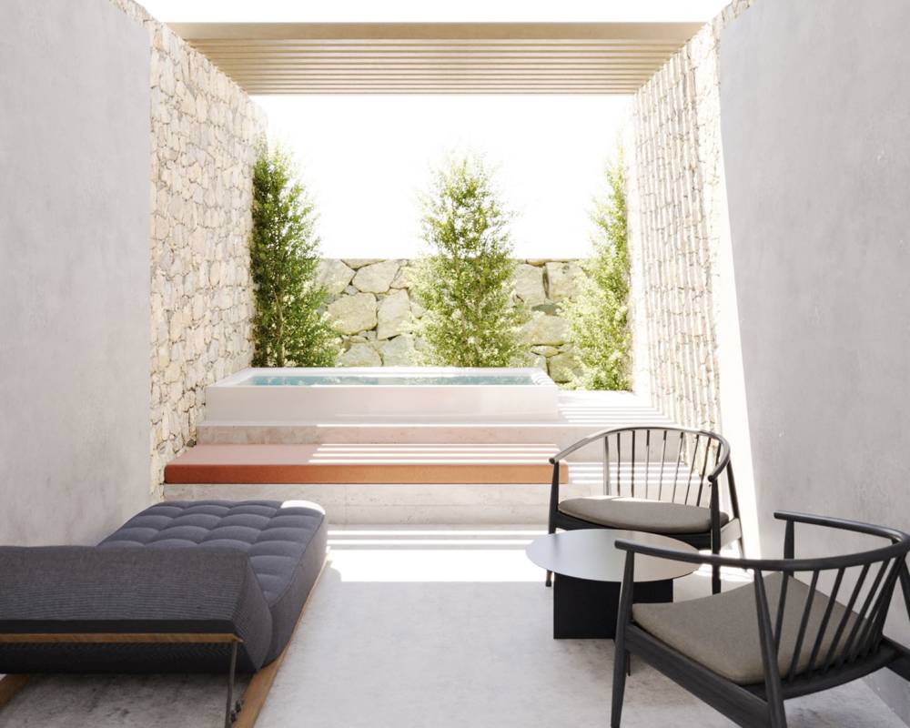 Evanik Chic Hotel Kalymnos Double Room Double Or Junior Suite With Outdoor Jacuzzi IMG 6664